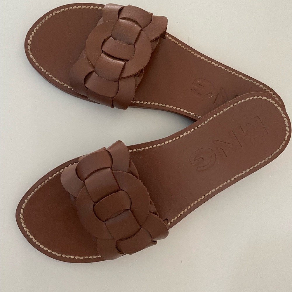 Mango leather Sandals